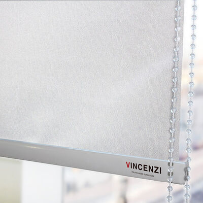 Cortina Roller Blackout Vincenzi Blanco 220 x 230 cm