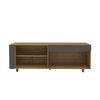 Rack TV Onessta Media Luna  Hasta 75" Miel Grafito