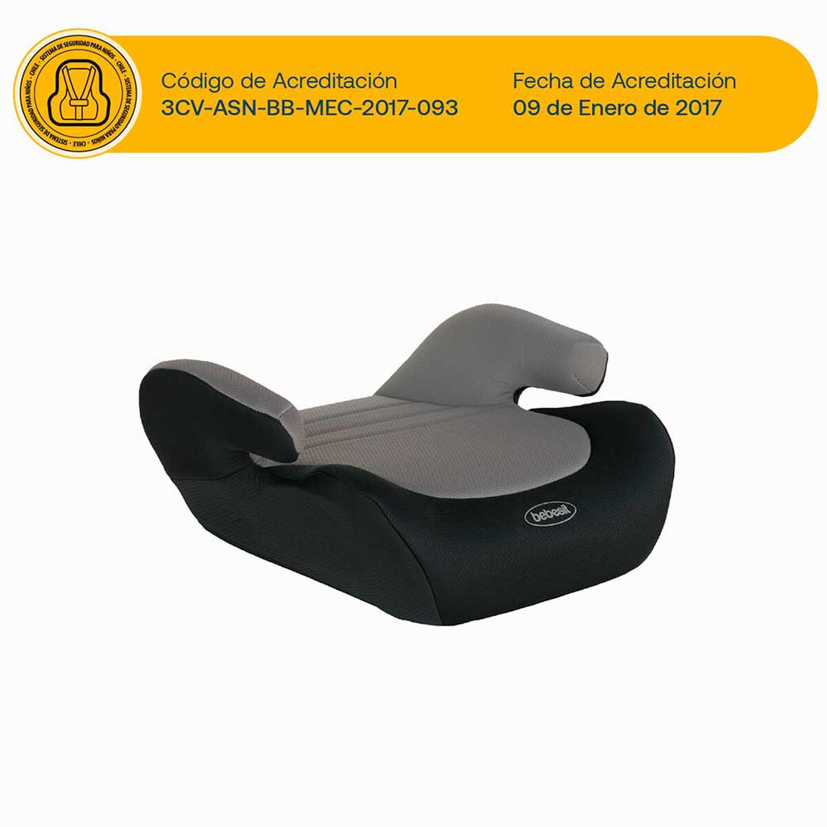 Silla de Auto Alzador Bebesit