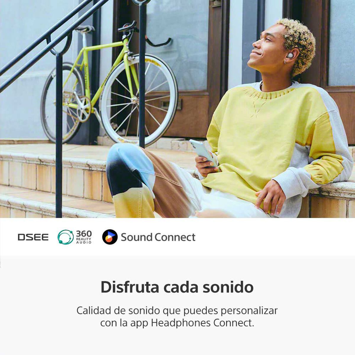 Audífonos Bluetooth In Ear SONY WF-C510/WZ Blanco