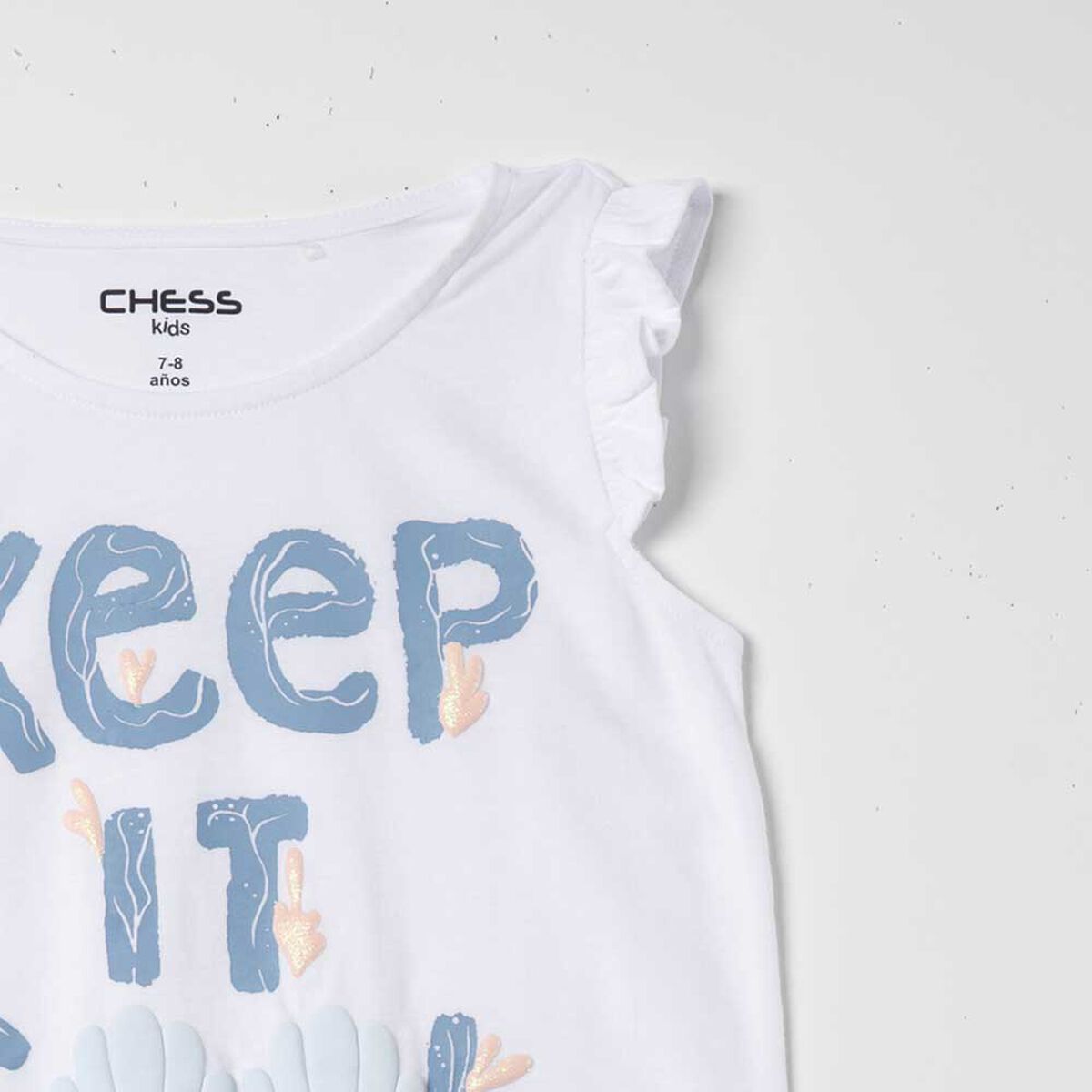 Polera sin Mangas Ni&ntilde;a Chess
