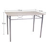 Juego Comedor Angelmó 4 Sillas Gris