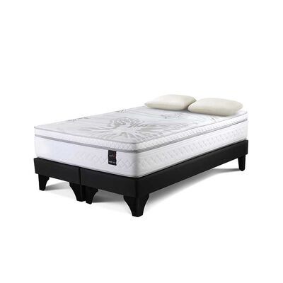 Imagen 1 del producto Cama Europea Rosen Base Dividida King Art 4 + 2 Almohadas
