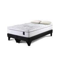 Cama Europea Rosen Base Dividida King Art 4 + 2 Almohadas