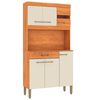 Kit Cocina Vekkahome Carla 5 Puertas Beige