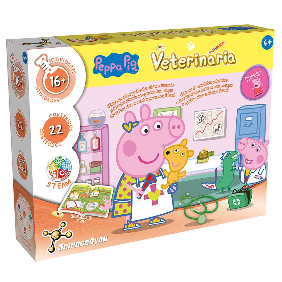 Peppa Pig Mi Primer Kit Veterinario Science 4 You