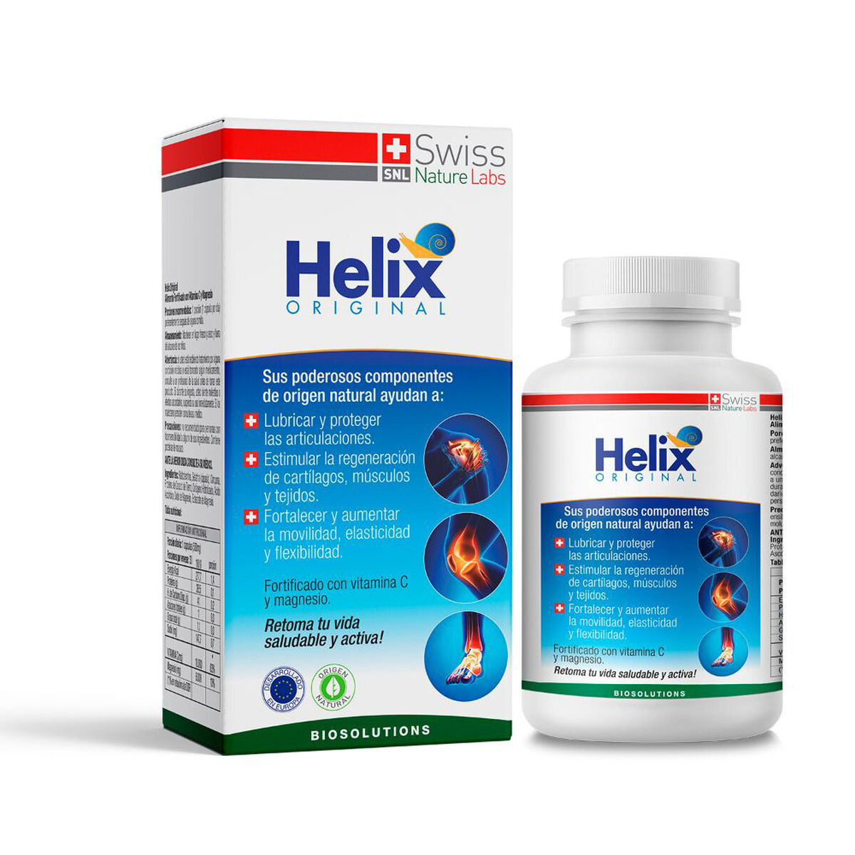 Helix Original Colageno Hidrolizado + Magnesio 2 Meses