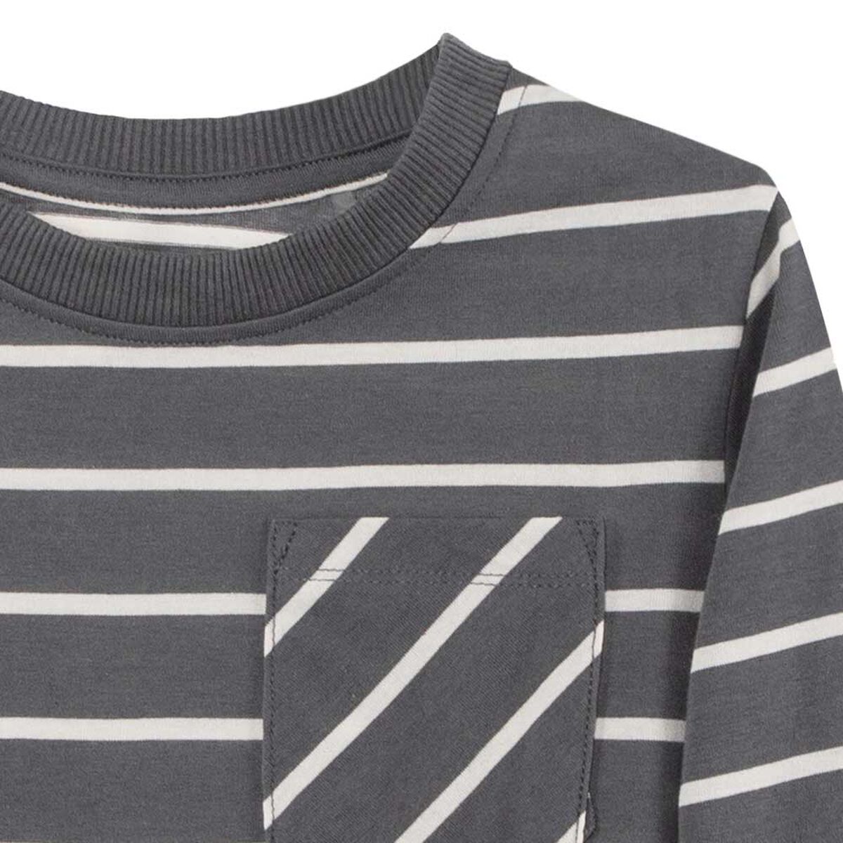 Polera Manga Larga de Algodón Niño Chess