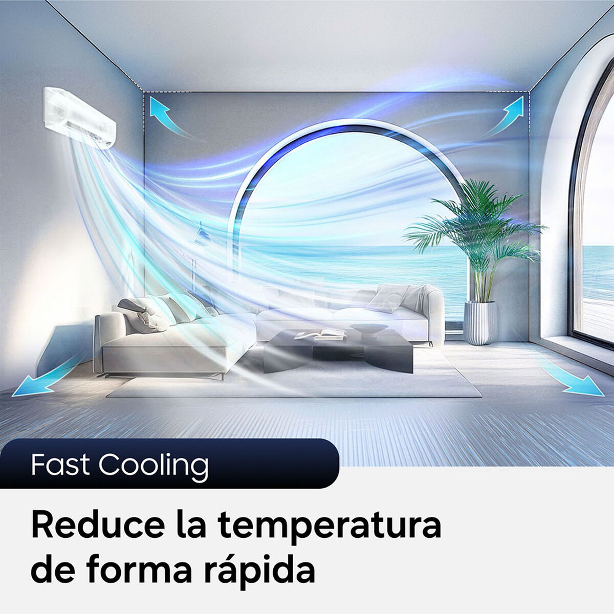 Aire Acondicionado Samsung AR40H09C1AN/ZS 9000 BTU