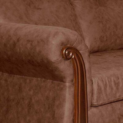 Imagen 2 del producto Sofá Black Factory Bristol 2 Cuerpos Café