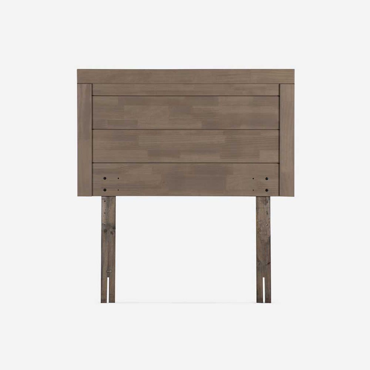 Cama Europea Rosen 1,5 Plazas Pratta + Respaldo + Velador Sicilia