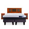 Cama Europea Flex King Nexus Base Dividida + Set Lorraine