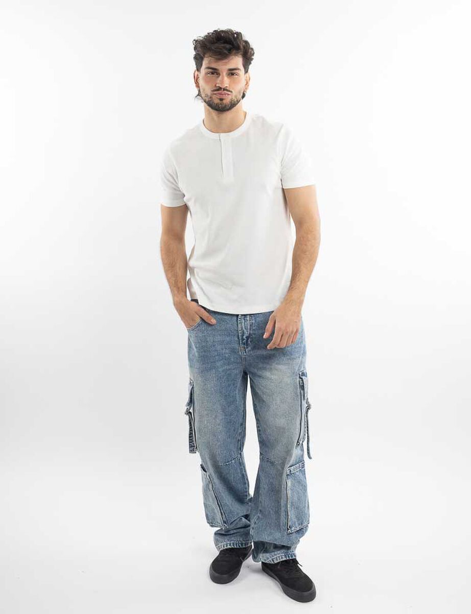 Polera Manga Corta Hombre Icono