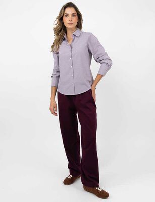 Imagen 2 del producto Pantalón Mujer Zibel Burdeo, Gris-Mel, Negro
