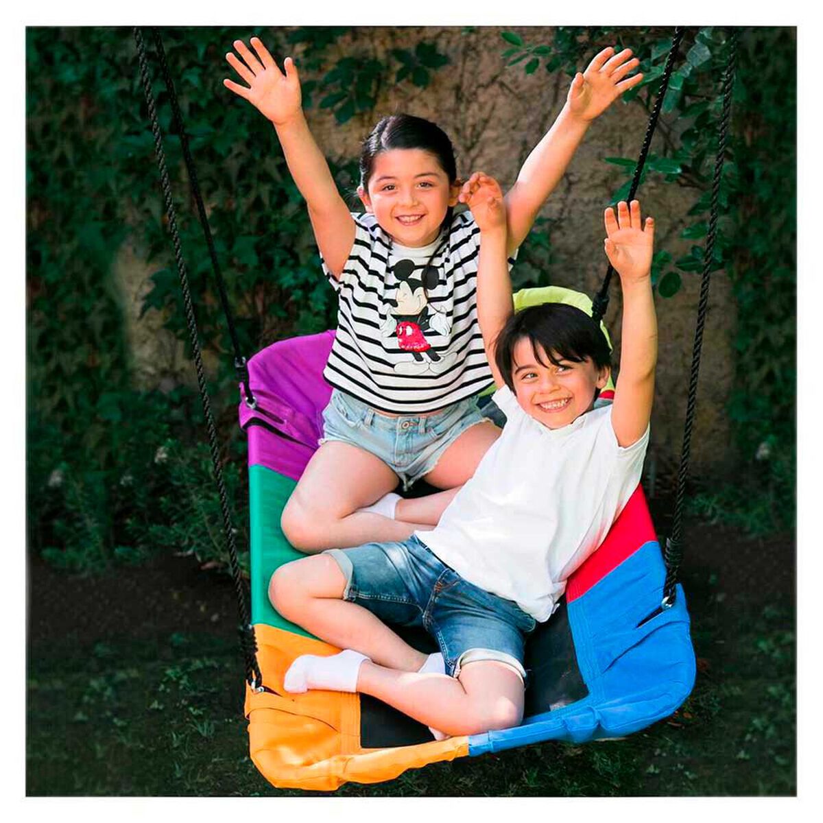 Columpio Rectangular Multicolor Glow Up