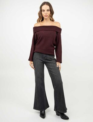 Imagen 2 del producto Sweater Mujer Soviet Burdeo