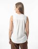 Blusa Lino Sin Mangas Mujer Portman Club