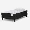Cama Europea Rosen 1 Plaza Wave + Almohada Light Americana