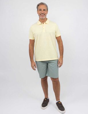 Imagen 2 del producto Polera Piqué Manga Corta Hombre Portman Club Amarillo, Celeste, Coral, Rojo, Verde