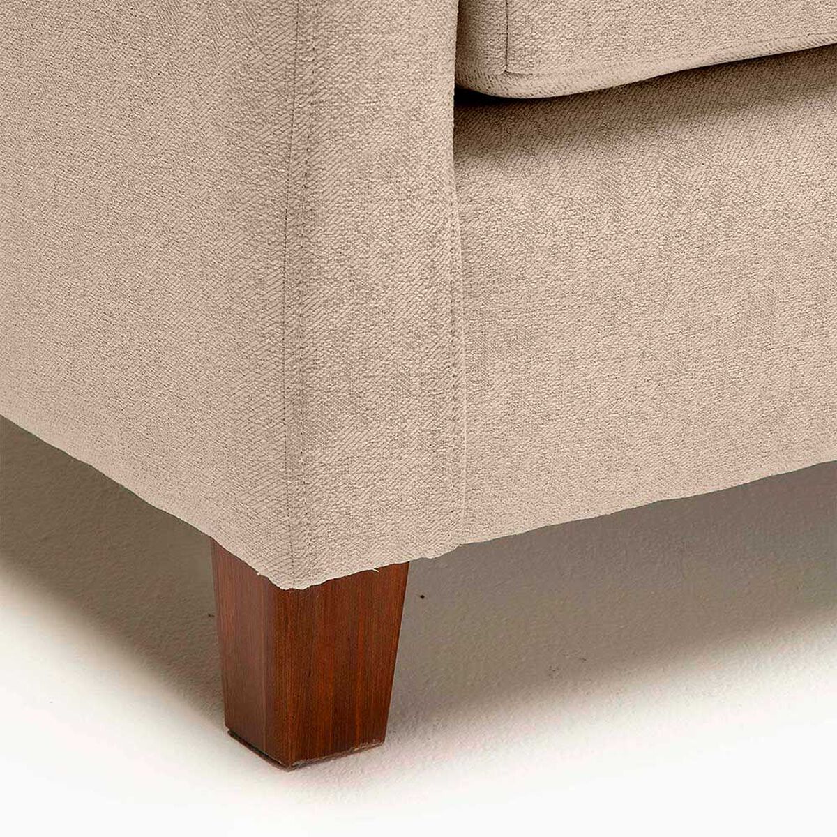 Juego de Living Barra Design Elena Sofá 2 Cuerpos + Dos Sillones 1 Cuerpo Beige