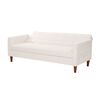 Futón Latam Home Genova Lino 3 Cuerpos Blanco