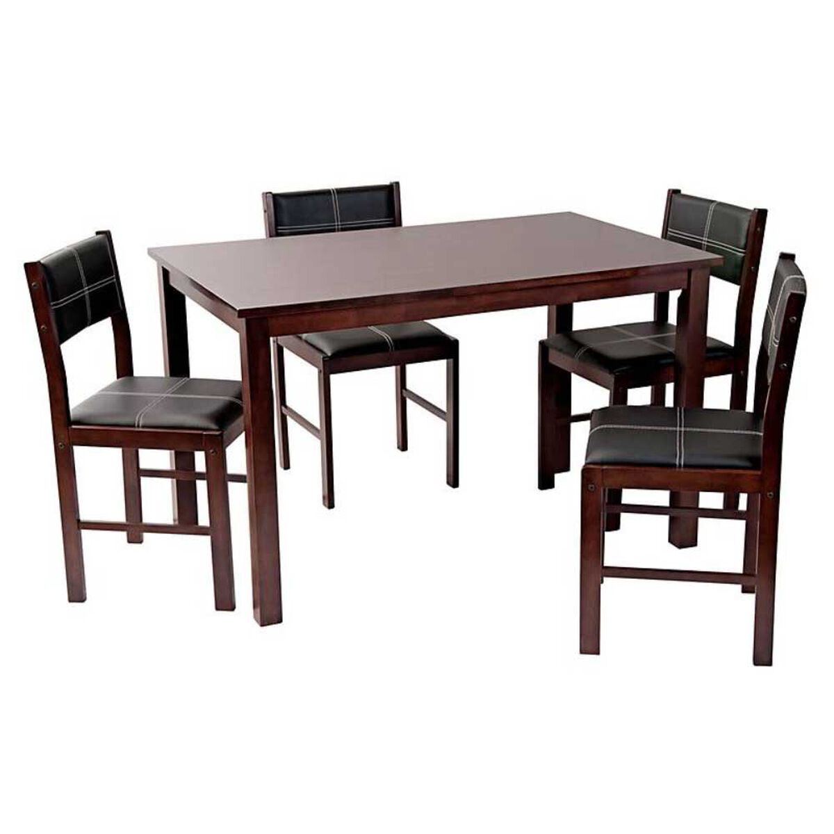 Juego de Comedor Mobeland New York Caramelo 4 Sillas