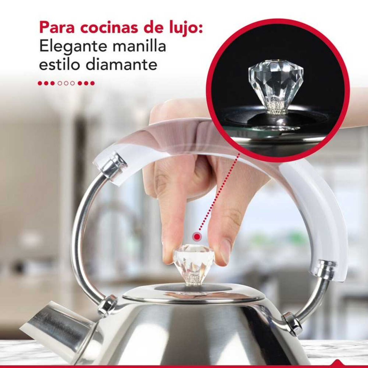 Hervidor Thor Diamond Design 1,7 lts.