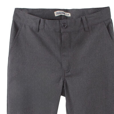 Imagen 2 del producto Pantalón Escolar Niño Talla 10 a 16 Crescendo Gris