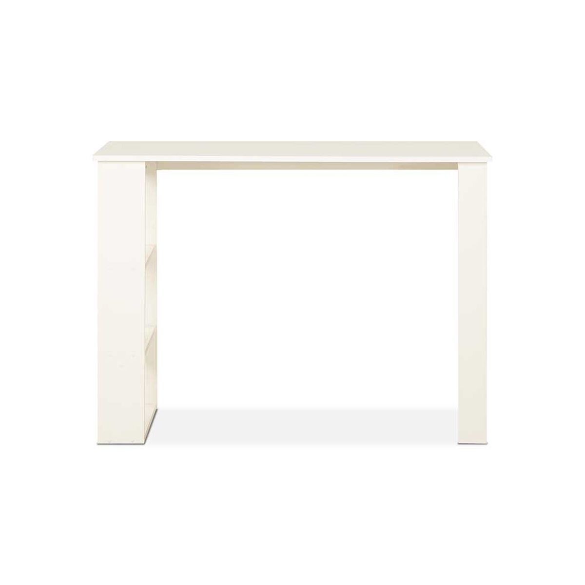 Escritorio Stanford 2 Repisas Leterales Blanco