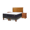 Cama Europea CIC Base Dividida 2 Plazas Grand Premium + Respaldo + Veladores