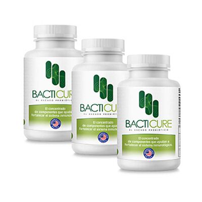 Imagen 2 del producto Bacticure Probiotico Tres Meses Swiss Nature Labs