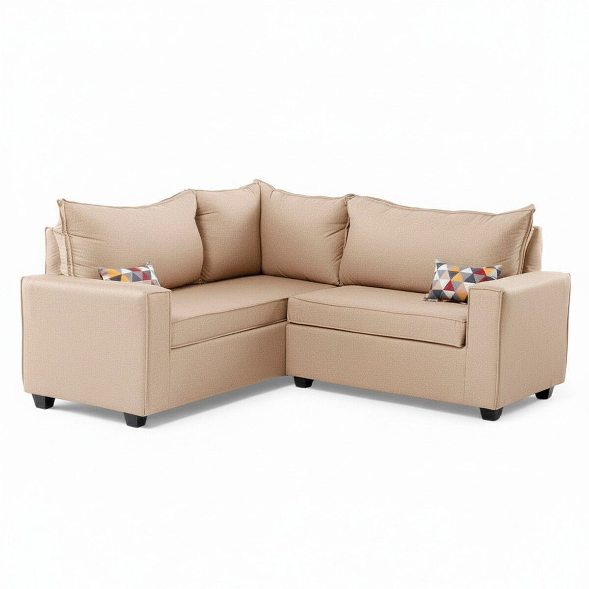 Seccional Mexx Muebles Tulum 5 Cuerpos Beige