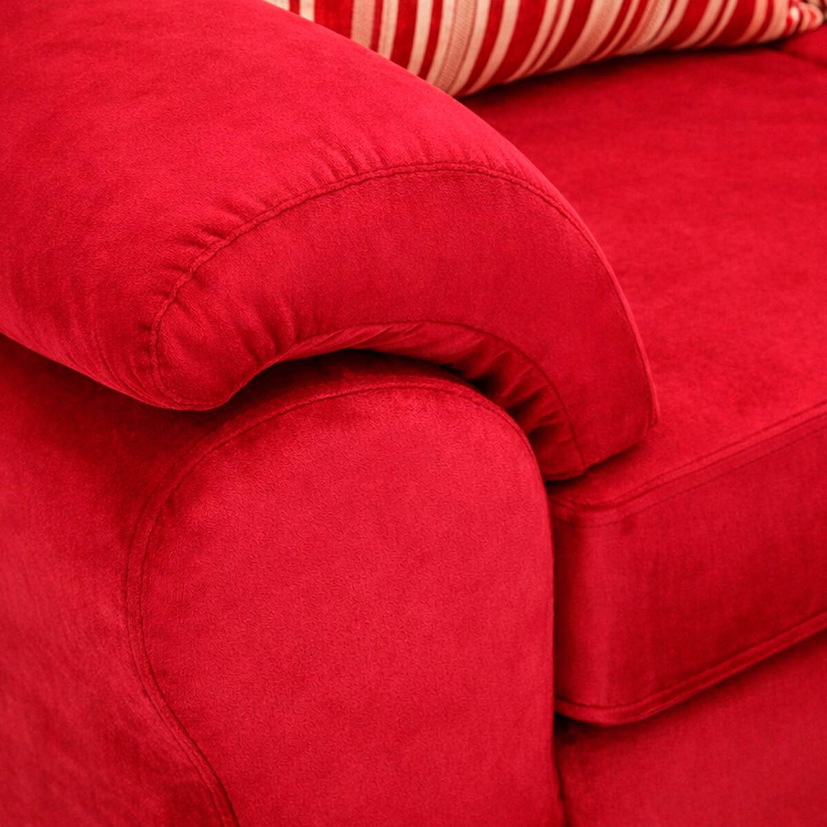 Seccional Muebles MPR Cattaleya 5 Cuerpos Rojo