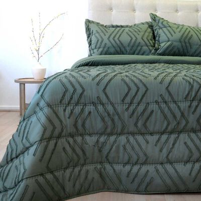 Imagen 1 del producto Plumón Doral King Touch Nebula Liso Verde