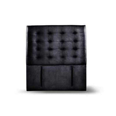 Respaldo Latam Home 1,5 Plazas Napoles Cuero Negro