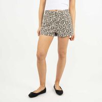 Short Corto Mujer Icono Animal, Celeste, Rosado