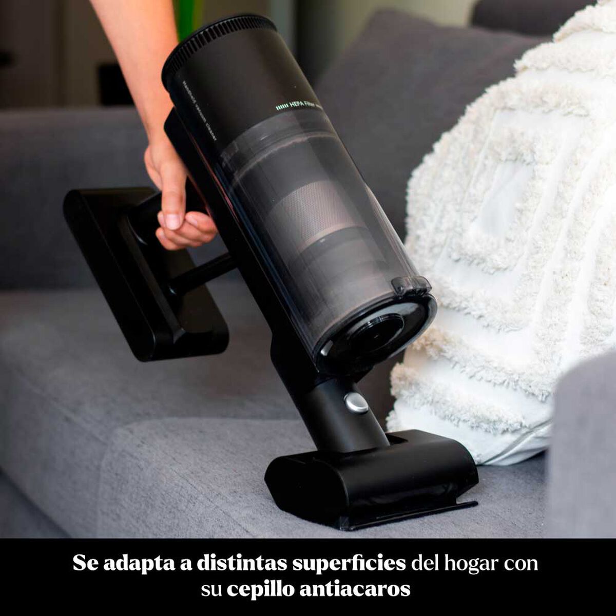 Aspiradora inal&aacute;mbrica Easyways Cyclone Vision Prime 500 ml