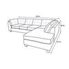 Sofá Seccional Innovamuebles New Bugambilia 5 Cuerpos Beige