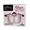 Cacerola Acero Inoxidable Doral Nizza 20 x 10 cm