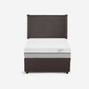 Cama Nido Rosen 1,5 Plazas Pratta + Respaldo Maurice Chocolate