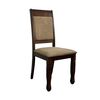 Juego de Comedor Furnitech con Extensión Montpellier 8 Sillas Caramelo