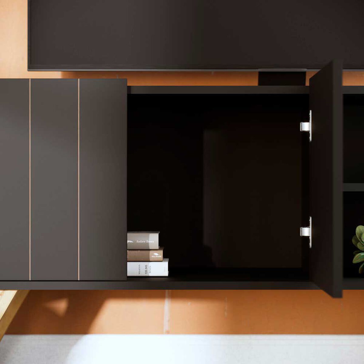 Rack TV Space Altavision Hasta 55" Negro