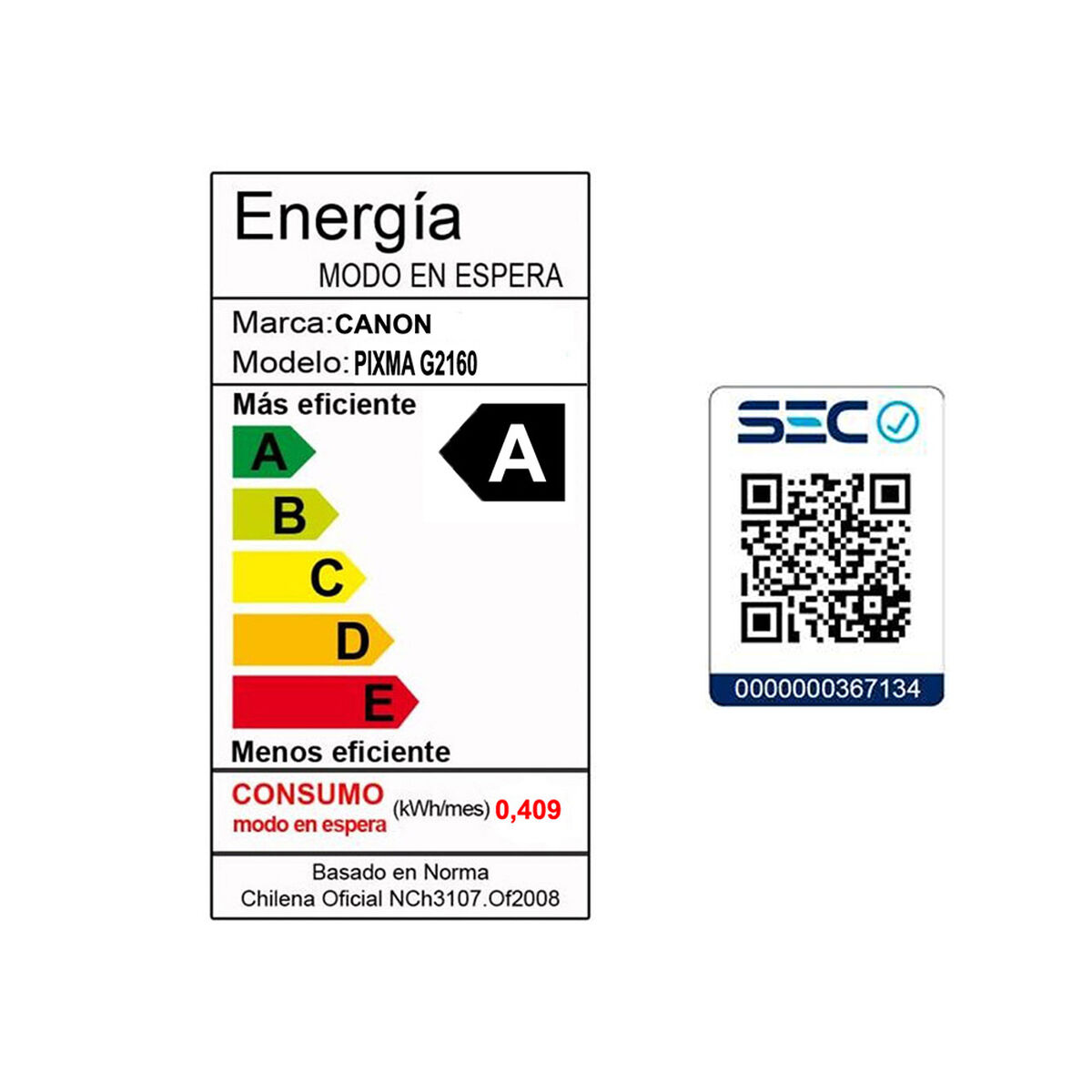 Multifuncional Canon Tinta Continua G2160 Azul