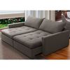 Sofá Cama Amuv Capri 3 Cuerpos Taupe
