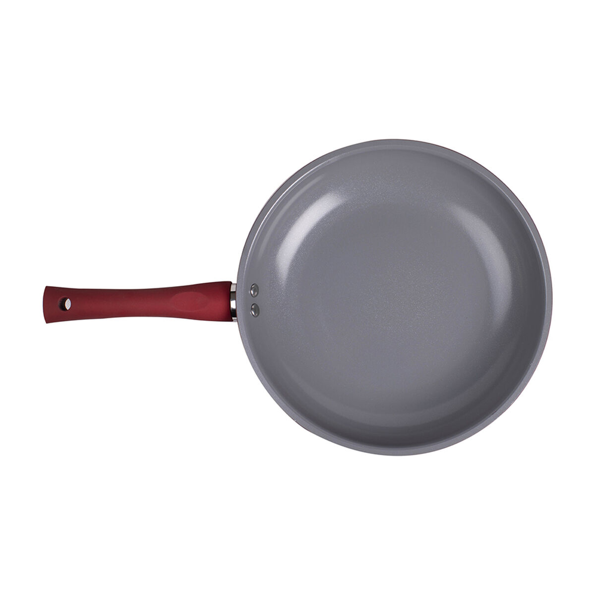 Sartén Acero Inoxidable Doral Montecarlo 28 cm Rojo