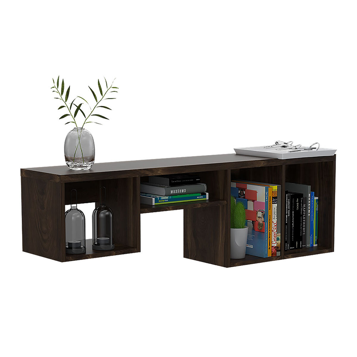 Escritorio Office 5  + Repisa Wall 1B