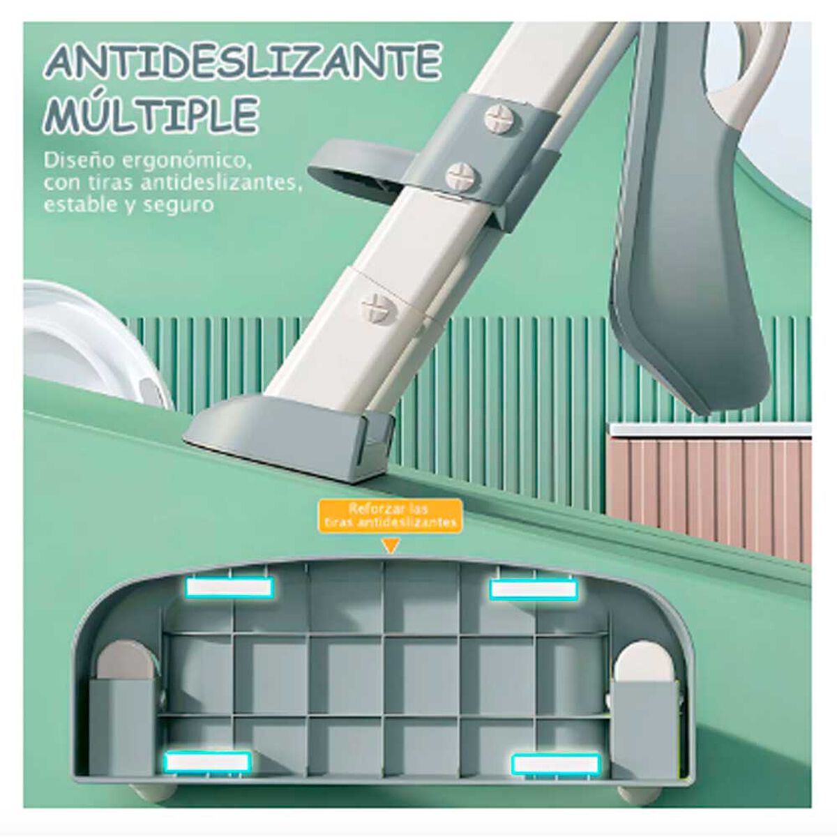 Asiento reductor con Escalera para Baño Bebesit