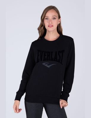 Imagen 1 del producto Polerón Casual Sport Mujer Everlast Negro, Rosado