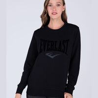 Polerón Casual Sport Mujer Everlast Negro, Rosado