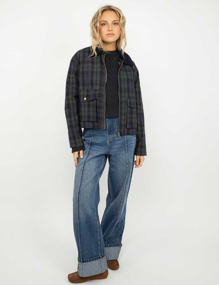 Chaqueta T&aacute;rtan Mujer Icono